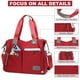 thumbnail image 3 of Bolso de mano para mujer,Bolso de hombro con múltiples bolsillos,Bolso de enfermera para el trabajo,Bolso cruzado grande,Bolso con asa superior de nailon de moda, 3 of 5