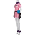 thumbnail image 3 of Pink and White Stripes Dress Outfit Full Suit with Accessories for Women Adult, 3 of 8