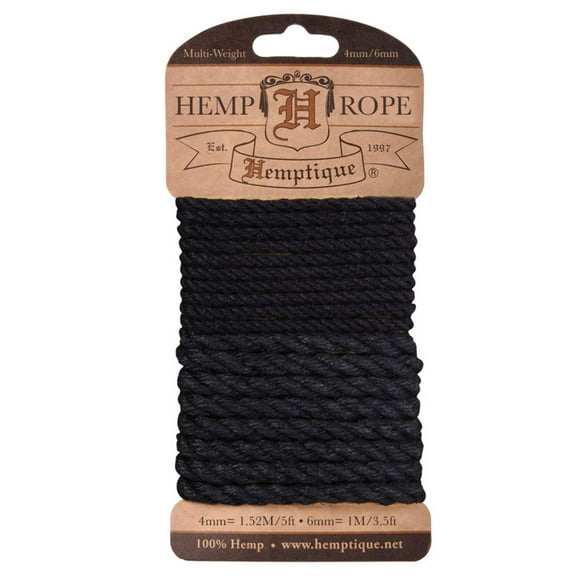 Hemptique Multi-Weight Hemp Twisted Rope Cards