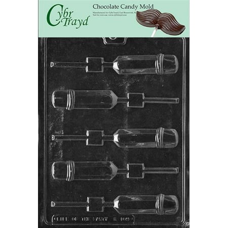 Pencil Molding - Cybrtrayd Life of the Party K109 Pencil Writing Lolly Kids Chocolate Candy Mold in Sealed Protective Poly Bag Imprinted with Copyrighted Cybrtrayd Molding Instructions