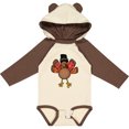 thumbnail image 3 of Inktastic Thanksgiving Turkey Boys or Girls Long Sleeve Baby Bodysuit, 3 of 5