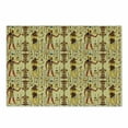 thumbnail image 1 of Egyptian Print Cutting Board, Characters and Hieroglyphs Retro Grunge Aged Paper Style Backdrop, Decorative Tempered Glass Cutting and Serving Board, Small Size, Multicolor, by Ambesonne, 1 of 1