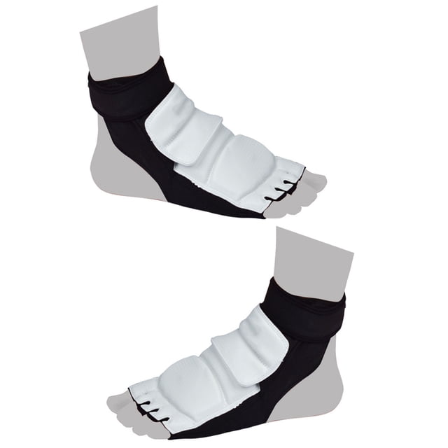 Taekwondo Foot Protecto Gear Slip Resistant PU Leather 1 Pair Breathable Taekwondo Foot Protecto Easy To Wear Fo Training