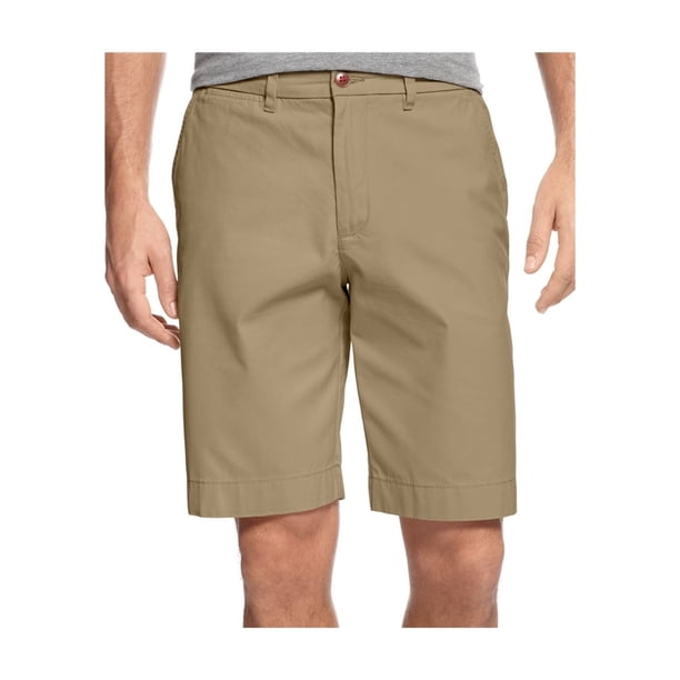 Tommy Hilfiger Mens Classic-Fit Casual Chino Shorts, Beige, 32 Tommy Hilfiger chino