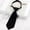 Black, variant on Kids Bow Ties for Boys Girls Solid Color Tied Necktie School Wedding Party Performance Formal Occasions Suitable Children 3 To 16 Coffee One Size
