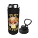thumbnail image 2 of Botella de agua aislada Vert Der Ferk de 18 oz de acero inoxidable, novedosa tetera deportiva, taza portátil para viajes, gimnasios al aire libre, 2 of 5