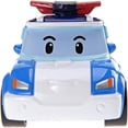thumbnail image 4 of Coche de policía Toy Robocar Poli de metal fundido a presión para niños de 1 a 5 años, 4 of 5