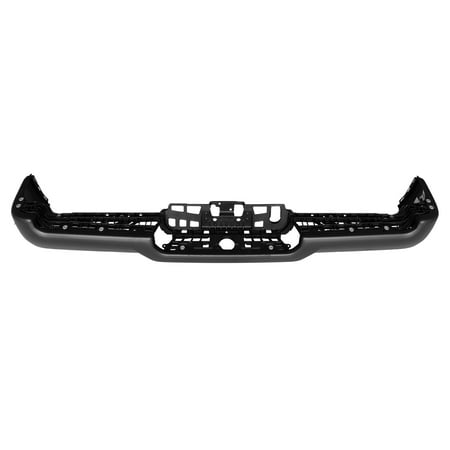 REAR STEP BUMPER FACE BAR; FOR REBEL AND TRX MODELS; BLACK POWDER