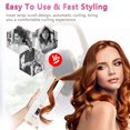 thumbnail image 4 of Automatic Hair Curler-Cordless Wand Curling Iron-Portable Auto Crimper Hair Waver, Rechargeable Hair Waver with LCD,Timer Settings&6 Temperature, Auto Shut-Off Hair Styling Tools for Women, 4 of 8