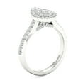 thumbnail image 2 of 3/4 Carat T.W. Diamond Double Halo Engagement Ring in 10k White Gold, 2 of 4