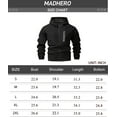 thumbnail image 2 of MADHERO Men's Lightweight Lined Hooded Waterproof Rain Jacket Windbreake jacket, 2 of 6