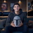thumbnail image 4 of Galaxy Battle Popcorn Bucket – Reusable Movie Theater Style Snack Container, Grey Popcorn Bowl with Lid for Movie Night, Party, Home Cinema Gift for Space Sci-Fi Fans, 4 of 5