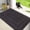 Charcoal, variant on Dirt Trapping Door Mat 34" x 59", Non-Slip/Skid Machine Washable Entryway Area Rug, Dog Doormat, Super Absorbent Welcome Mat for Muddy Wet Shoes and Paws, Charcoal