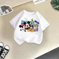 thumbnail image 3 of Camiseta de algodón de dibujos animados de verano para niños, camiseta de moda informal de Disney Mickey Minnie para niños y niñas, ropa linda para niños, camisetas para niños, 3 of 5