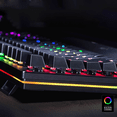 thumbnail image 2 of Real Mechanical Keyboard Green Axis Keyboard Game Desktop Notebook Computer Office Wired Keyboard for Laptop Computer PC Games, 2 of 9