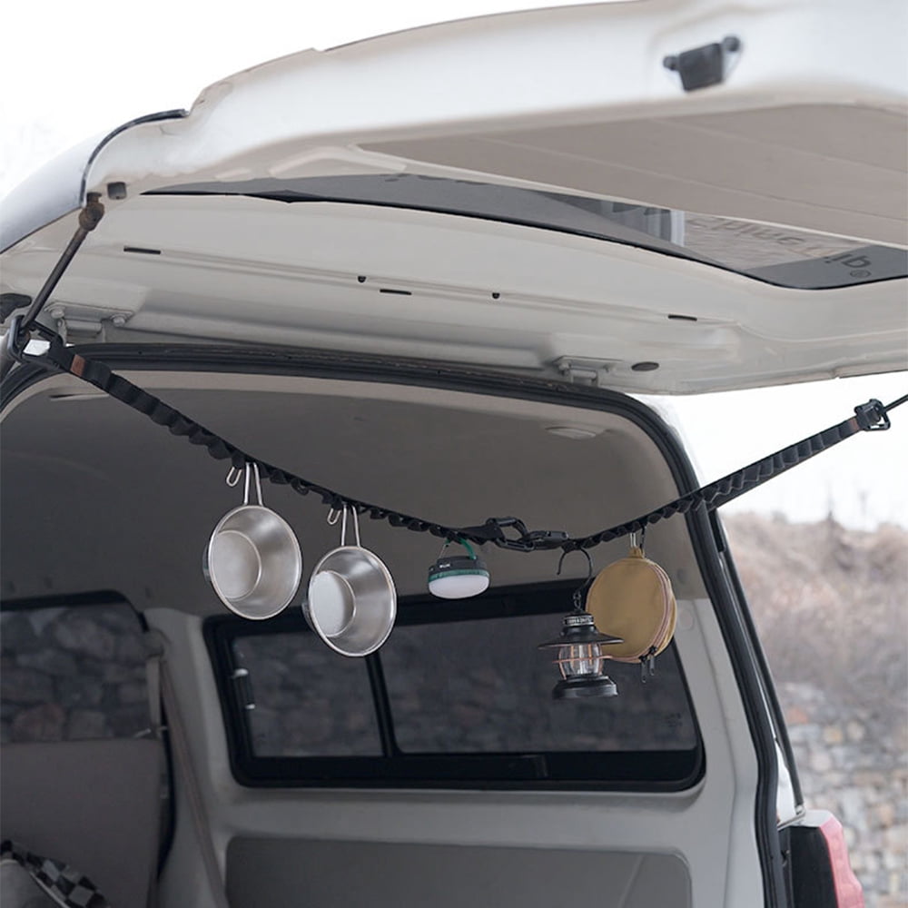 Sangle De Rangement Camping 6,2m - Lanière Accroche Extérieure, Alu Et PP