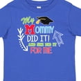 thumbnail image 4 of Inktastic My Mommy Did It and She Did It for Me with Graduation Cap Boys Toddler T-Shirt, 4 of 5