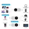 thumbnail image 4 of Bluetooth Receiver Transmitter FM Transmitter 3-In-1 Wireless Auxiliary Audio Receiver for TV Car PC BT, 4 of 5
