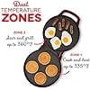 H-DASH PIZZA MAKER, Dash 12" Pizza Griddle/ Double up skillet