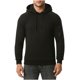 thumbnail image 1 of Chaqueta de suéter con capucha para deportes y ocio de algodón de seda con clip de color sólido de otoño e invierno Fridja  fksj4623, 1 of 9