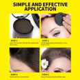 thumbnail image 4 of Polvo de sombra para la línea del cabello Sevich de 10 g, corrector de línea del cabello negro, cobertura de raíces, maquillaje natural instantáneo e impermeable., 4 of 5