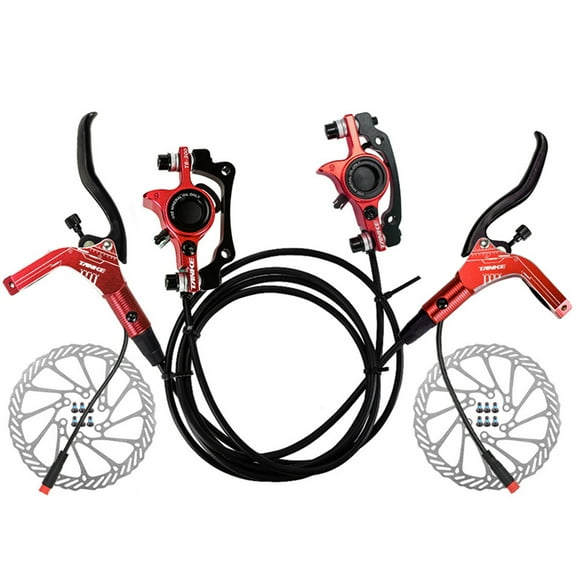 TANKE Electric Bike Hydraulic Brake Set with 160mm Rotors