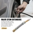thumbnail image 2 of 3pcs 103mm 4.06'' Tire Valve Stem Extension Inflator Extender Hose Universal Fit for Auto Motorcycle, 2 of 7