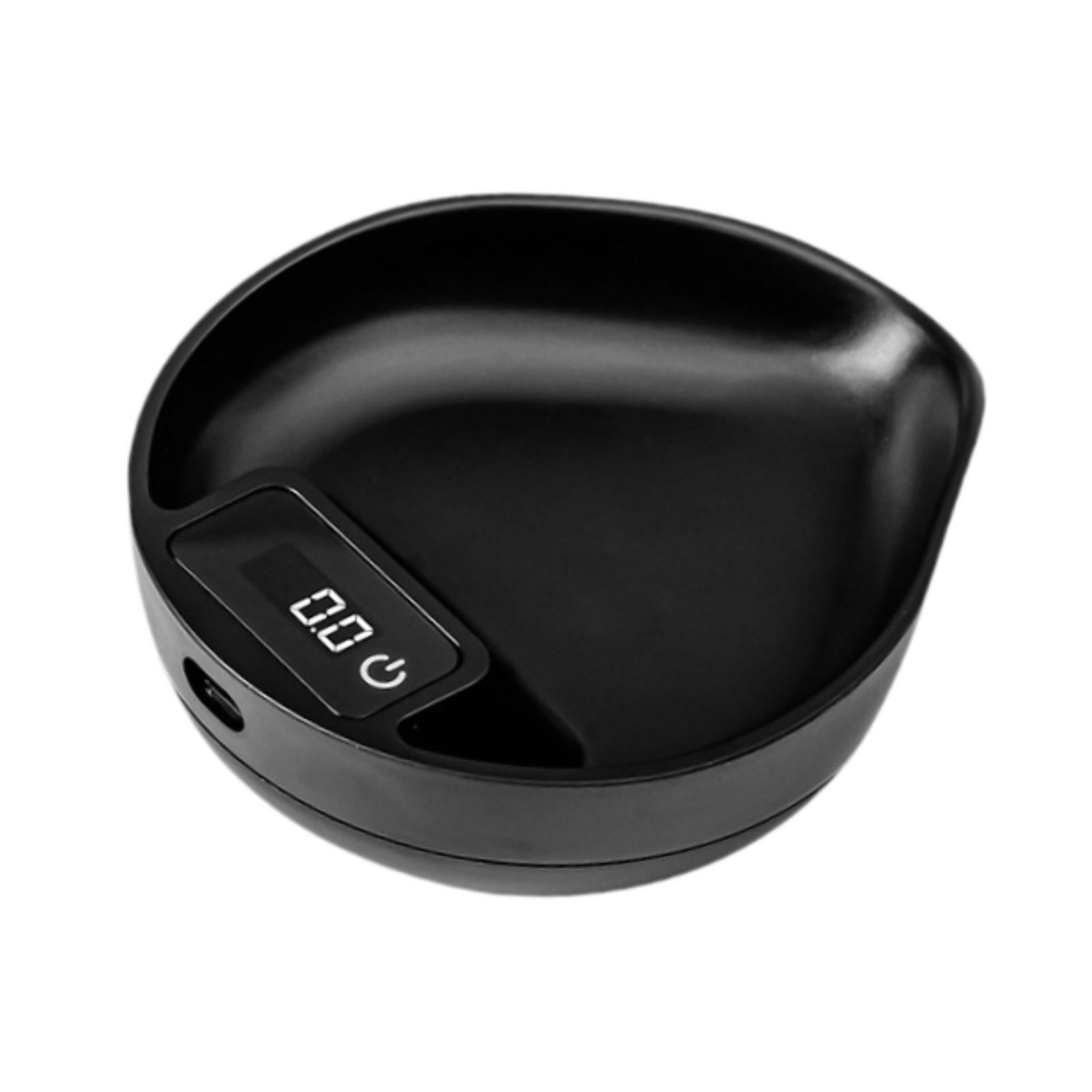 Fiocias Coffee Digital Scale LED Display Portable Professional Waterproof Espresso Scale black