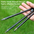 thumbnail image 2 of Hyasfey 1/4/6Pcs 20/25/30/40CM Steel Tent Stake Heavy Duty Outdoor Hiking Camping Tent Tarp Canopy Windproof Ground Spike Nail Metal Tent Peg, 2 of 7
