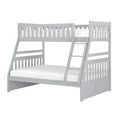 thumbnail image 3 of Topline Home Furnishings Lit superposé simple au-dessus d'un lit double gris, 3 of 3