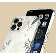 thumbnail image 4 of Green Leaf Case Compatible with iPhone 12 Mini,Aesthetic Art Design Full Cover Protective Case, 4 of 5