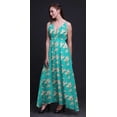 thumbnail image 3 of Bimba Floral Women Printed Sleeveless Long Maxi Strappy Bohemian BeachÂ&nbsp;Dress-Small, 3 of 6