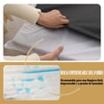 thumbnail image 4 of Cama para Perro, XL para Perros Extra Grandes, Cama Impermeable con Espuma de Memoria y Bordes Elevados, Base Antideslizante y Espuma Tipo CAJ, (Negro, X-Large), 4 of 8