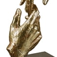 thumbnail image 6 of Loving Hands Table Sculpture Gold 11.5 Inches High, 6 of 6
