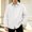 White plus size button down shirts a1, variant on thefmos Men's Plus Size Long Sleeve Button Down Shirts Fall Winter Collared Casual Loose Fit Basic Tops Business Work Outfits Clothes, Blue 2XL