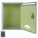 thumbnail image 1 of Suggestion Box Wall Mounted Lock Box Outdoor Installation Home Office Use Aluminum Grey Secure Locking 1 Set, 1 of 5