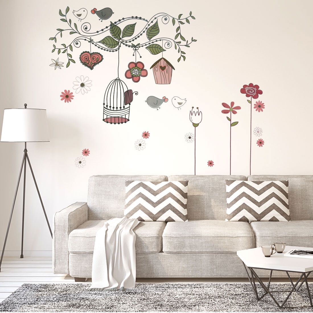 32 Colours 5 Sizes Self Adhesive Vinyl Wall Art Decal Easy to Apply Interior or Exterior use Horse Dream Catcher -0886