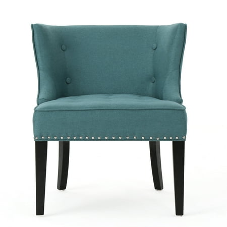Occasional Chair - Aria Fabric Occasional Chair, Dark Teal