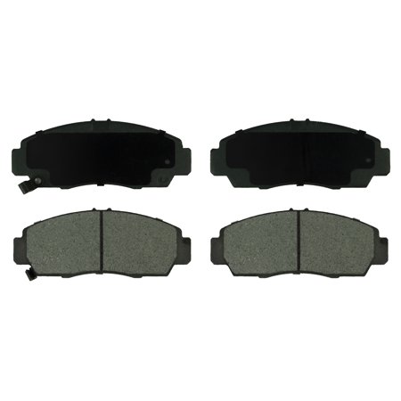 Gridiron Brakes Semi-Metallic Front Brake Pad Set Driver and Passenger Side - ID787 (Replaces Part# MKD787)
