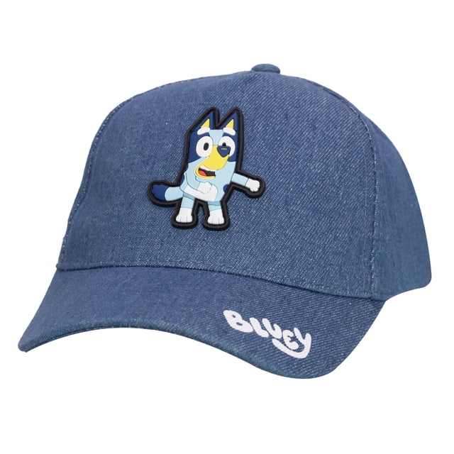 Gorra de béisbol Bluey Hat ajustable para niños pequeños, algodón