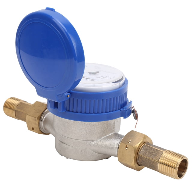 Medidor de Agua, Nueces de Conexión BSP 1/2 Pantalla de Margen de Flujo de Agua Para Jardín para el Césped Para Granja