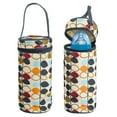 thumbnail image 6 of Moclever 5Pack Set Mummy Diaper Tote Bag Baby Nappy Bag Water-Resistant Stain-Resistant with Insulated Water Bottle Bag Napping, Gray, 6 of 9