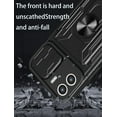 thumbnail image 4 of for Xiaomi Redmi A1 Case Sliding Window Case with Card Holders, Cover with Slide Camera Protection Built-in Magnetic Kickstand Case for Xiaomi Redmi A1 LJK Black, 4 of 8