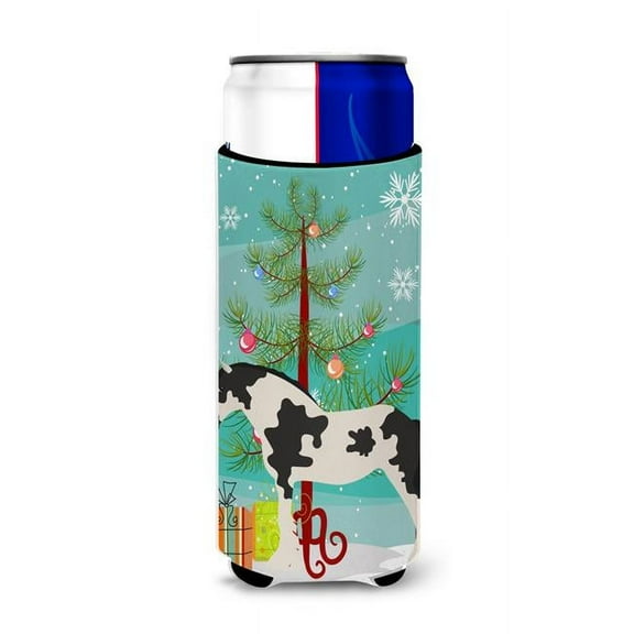 Carolines Treasures BB9279MUK Cyldesdale Horse Christmas Michelob Ultra Hugger for Slim Cans