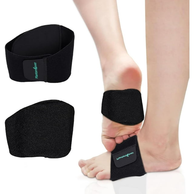 Copper Arch Support -Plantar Fasciitis Relief Braces/Sleeves for Foot Care, Heel Spurs, Feet Pain Relief, Flat & Fallen Arches, High Arch For Men & Women by