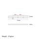 thumbnail image 4 of Reemplazo de puente de cuerda de hueso para guitarra acústica y clásica, 4 of 7