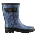 thumbnail image 4 of Blue Mountain BM2302 Women's Rubber Boots Paisley Waterproof Rubber Size 6, 4 of 7