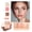 01, variant on QIBEST 2024 Contouring Highlight Blush 3 IN 1 All-in-one Palette Face Makeup Matte Bronzer Eye Shadow Blusher Cosmetic For Women