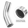 thumbnail image 5 of Unique Bargains 2pcs OD 3" Leg Length 4" Universal Car Aluminum Alloy Tube Intercooler Pipe 45 Degree Bend Elbow, 5 of 6