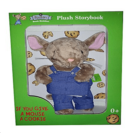 Zoobies If You Give a Mouse a Cookie Plush Storybook Character - Walmart.com